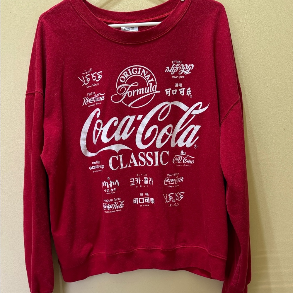 Coca-Cola Original Formula Red Sweatshirt